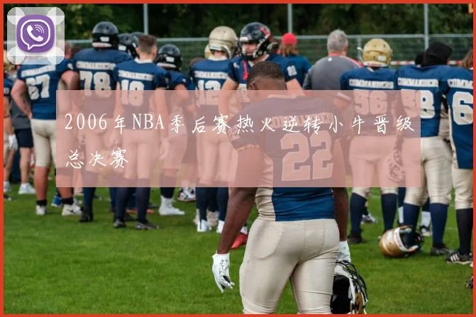 2006年NBA季后赛热火逆转小牛晋级总决赛